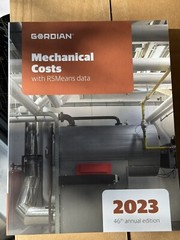Mechanical Costs with RSMeans Data : 2023 by Gordian (2022, Trade Paperback)