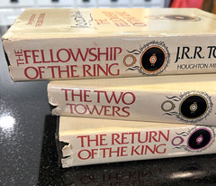 THE LORD OF THE RINGS TRILOGY 1965 2nd Edition J. R. R. Tolkein Foldout Maps