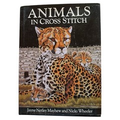 Animals in Cross Stitch Mayhew, Jayne Netley Hardback Book Needlework Patterns