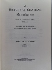 Vital Records 1696-1850 And Chatham Massachusetts 1696-1850 2 Hardcover Books