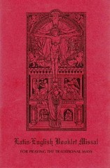 Latin English Booklet Missal – Book of Prayer, Softcover, 68 pp