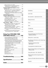 Yamaha PSR-1000 PSR-2000 Instruction Manual: 172 Pages & Protective Covers!