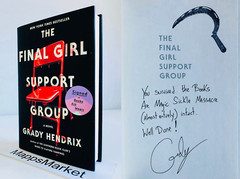 SIGNED The Final Girl Support Group by Grady Hendrix (2021, Hardcover) INSCRIBED