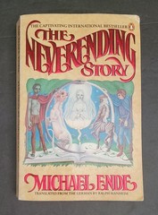 The Neverending Story – Michael Ende 1984 Illustrated Fantasy Penguin Paperback.