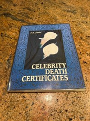McFarland Celebrity Death Certificates by M.F. Steen Trade Paperback 1st Ed 2005