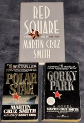 MARTIN CRUZ SMITH: 3 Book Lot: 1 HC & 2 PB – Red Square/ Gorky Park/ Polar Star