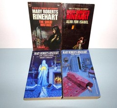 Lot of 4 Gothic Romance Suspense Mystery by Mary Roberts Rinehart 2-Zebra pbs
