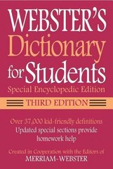 Webster’s Dictionary for Students, Sp- 9781596950955, Merriam-Webster, paperback