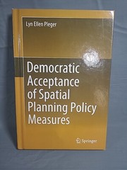 Democratic Acceptance of Spatial Planning Policy Measures 5024