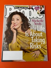 MICHELLE YEOH * WOMEN CHANGING THE WORLD March 13 2023 PEOPLE MAGAZINE Fergie