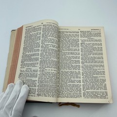 1950 New American Catholic Edition Holy Bible Benziger Brothers 8×6 Hardcover