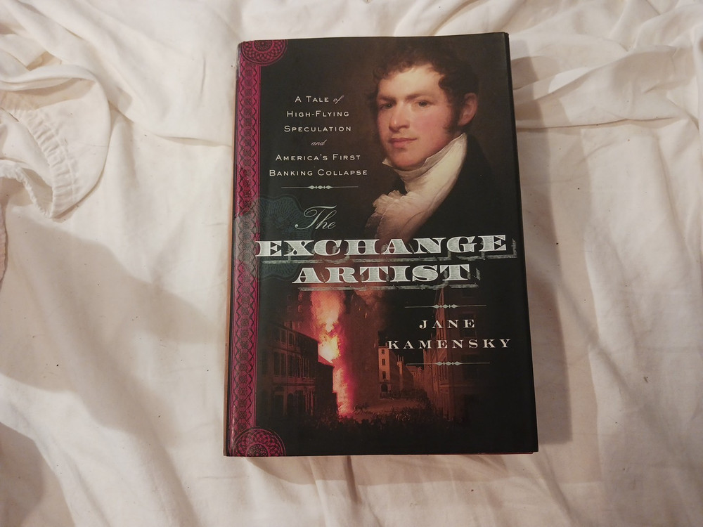 The exchange artist by Jane Kamensky in hardcover #S4