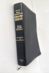Dickson New Analytical Study Bible KJV World 50 Genuine Bonded Leather 1973