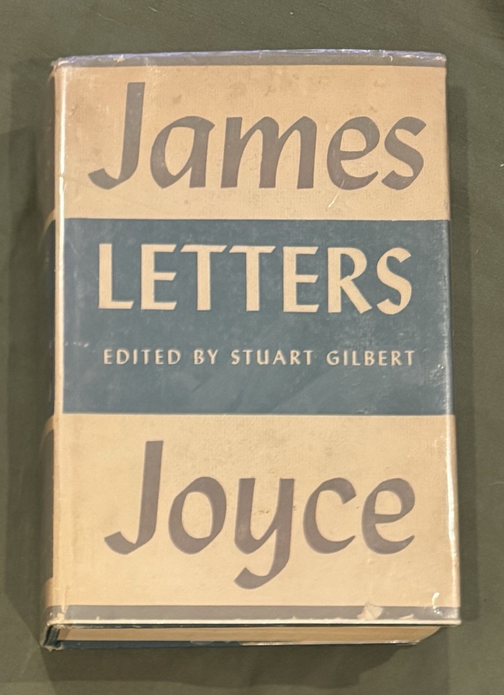 LETTERS by James Joyce HCDJ Stuart Gilbert Viking 1957 1st/1st Vintage