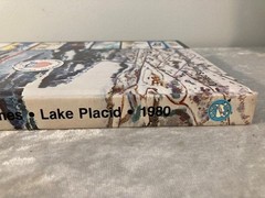 XIII Olympic Winter Games Book 1980 Lake Placid Hardcover 230 Pages Many Photos