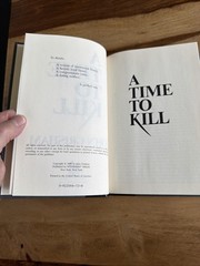 A Time To Kill by John Grisham 1989 Wynwood Press hardcover dj first edition