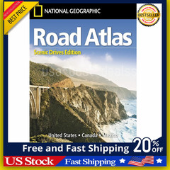 Rand Mcnally USA Road Atlas 2027 BEST Large Scale Travel Maps United States NEWW
