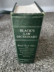 ? Black’s Law Dictionary Revised Fourth Edition by Henry Campbell Black 1968
