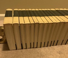 Vtg THE WORLD BOOK ENCYCLOPEDIA 1970 Complete Set Volumes 1-20 A-Z VG Condition
