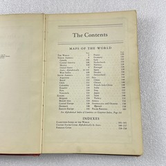 Rand McNally World Atlas 1931 Edition 1930 Census Chicago Herald Examiner Maps