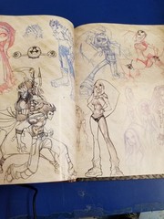 Humberto Ramos Toxic Waste Sketchbook