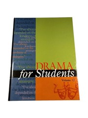 Drama for Students Vol 12 Thomason 2001 First Printing Literary Criticism Gale