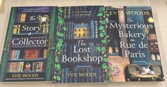 Evie Woods 3 Books Set The Lost Bookshop ,Story Collector , Mysterious Bakery