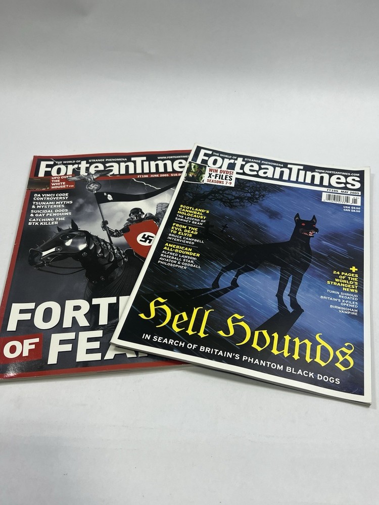 Fortean Times Magazine Lot Of 2