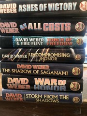 Lot of 7 David Weber Hardcover Book