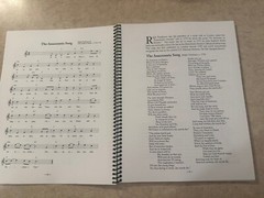 Rare Copy Modest Collection Traditional Songs Colonial Period Tully Music Book
