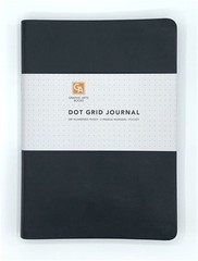 Dot Grid Journal – Onyx (Hardback or Cased Book)