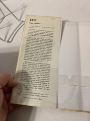 1964 “Davy” Edgar Pangborn 1st Edition Hardcover Sci-Fi in Dust Jacket