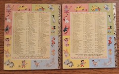 Disney’s The Ugly Duckling 2 Little Golden Books #D22 “A” + “B” 1952