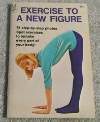 Vintage Exercise to A New Figure Dell Purse Book 1964 Homemakers Career Women