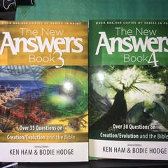 The New answers Books 3-4 Ken Ham & Bodie Hodge 2023 LOT Y