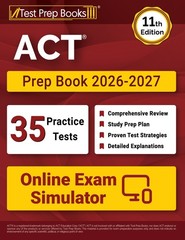 ACT Prep Book 2026-2027: 35 Full-Length Practice Exams + ACT Study Guide