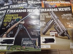 Firearms News Magazine Lot Of 13 various Issues 2016-2019