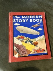Antique 1937 The Modern Story Book By Wallace Wadsworth Rand McNally HC