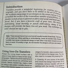 1,001 Iron-on Transfers 319 pages vintage 2001 good condition book Lorna Morley