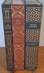 3 International Collectors Library FauxLeather Books Gold Gilt Decor The Robe…