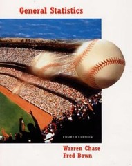 General Statistics by Chase, Warren; Bown, Fred