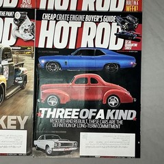 Hot Rod Magazine Lot Of 12 Complete Year 2021 Chevy Ford Mopar Pontiac