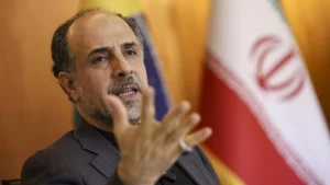 Embaixador da República Islâmica do Irã no Brasil, Abdollah Nekounam, durante entrevista coletiva (Foto: Marcelo Camargo/Agência Brasil)Otávio Rosso avatar 